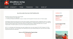 Desktop Screenshot of bloodlinesracing.com